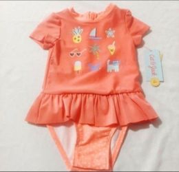CAT AND JACK BABY TODDLER BATHING SUIT SIZE 2T
