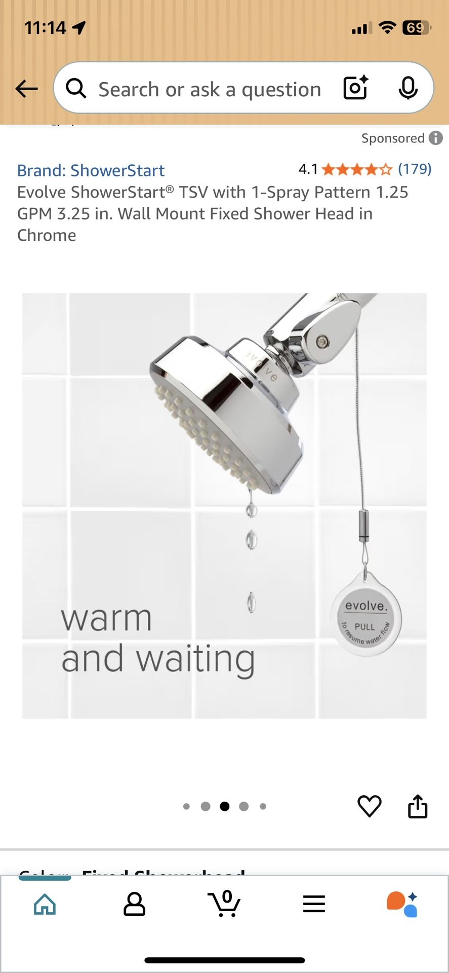 Evolve Shower Head