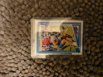T.J. Sanders Donruss Rated Rookie Football Card