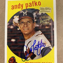 2001 Topps Certified Autograph Andy Pafko