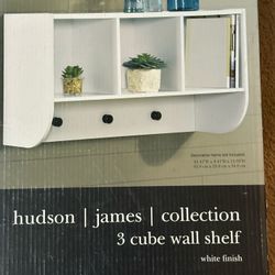 3 Cube Wall Shelf 