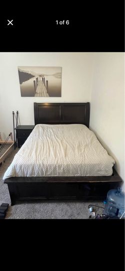 SOLID Wood bed