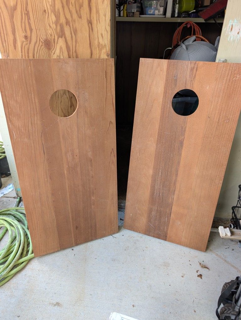 Wooden Cornhole Board With Bags