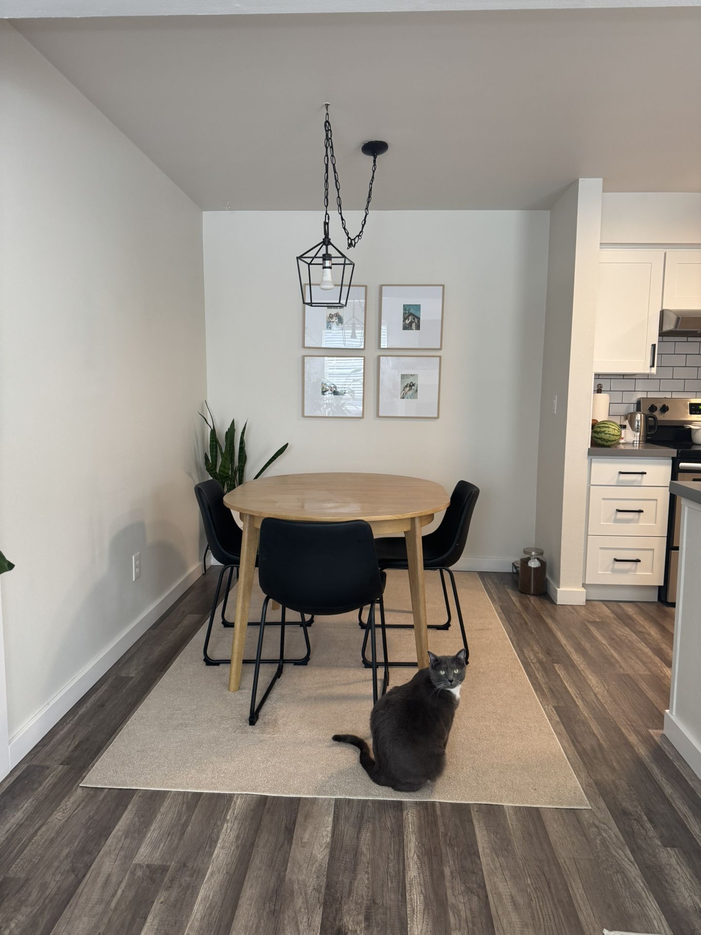 Mid century dining table w/ 4 chairs
