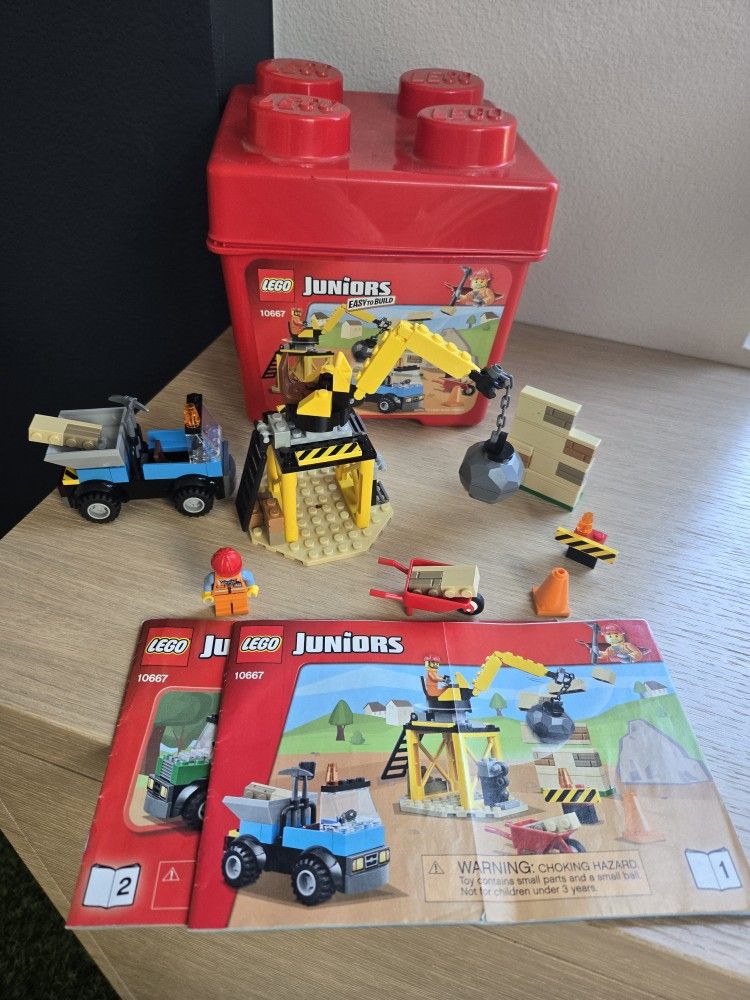 Lego junior demolition