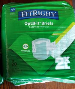 Fit right Optifit Briefs Adult Diapers