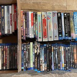Blu-ray Collection (plus a few DVDs)