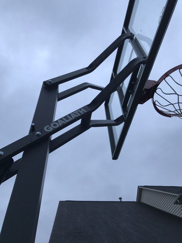 Goaliath 54" Inground Basketball Hoop for Sale in Matthews, NC OfferUp