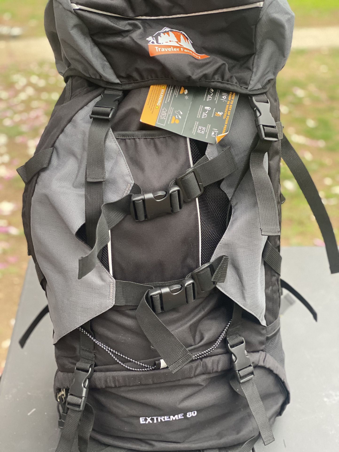Starter camping set Bag/Tent/BRAND NEW SLEEPING BAG!! READ DESCRIPTION!!