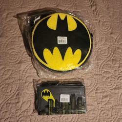 Batman Crossbody And Wallet 
