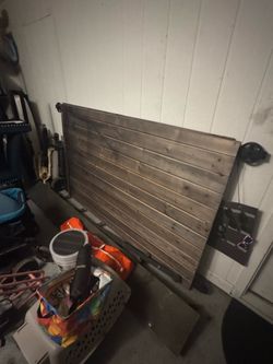 100 in double door barn door system- with tracks
