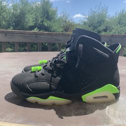 Jordan 6 retro’s electric green