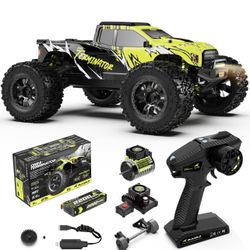 AMORIL 1/10 RTR Brushless Fast RC Cars for Adults,Max 50mph Hobby Electric Off-Road Monster Truck,Waterproof High Speed RC Car 4WD Remote Control Car 