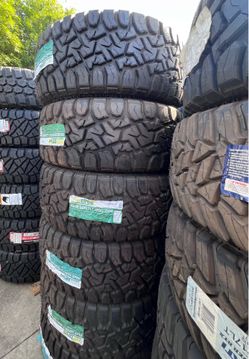 17” TBB TA-57 R/T Tires Deal! Brand New All Stickers Attached  Size 33x12.50R17