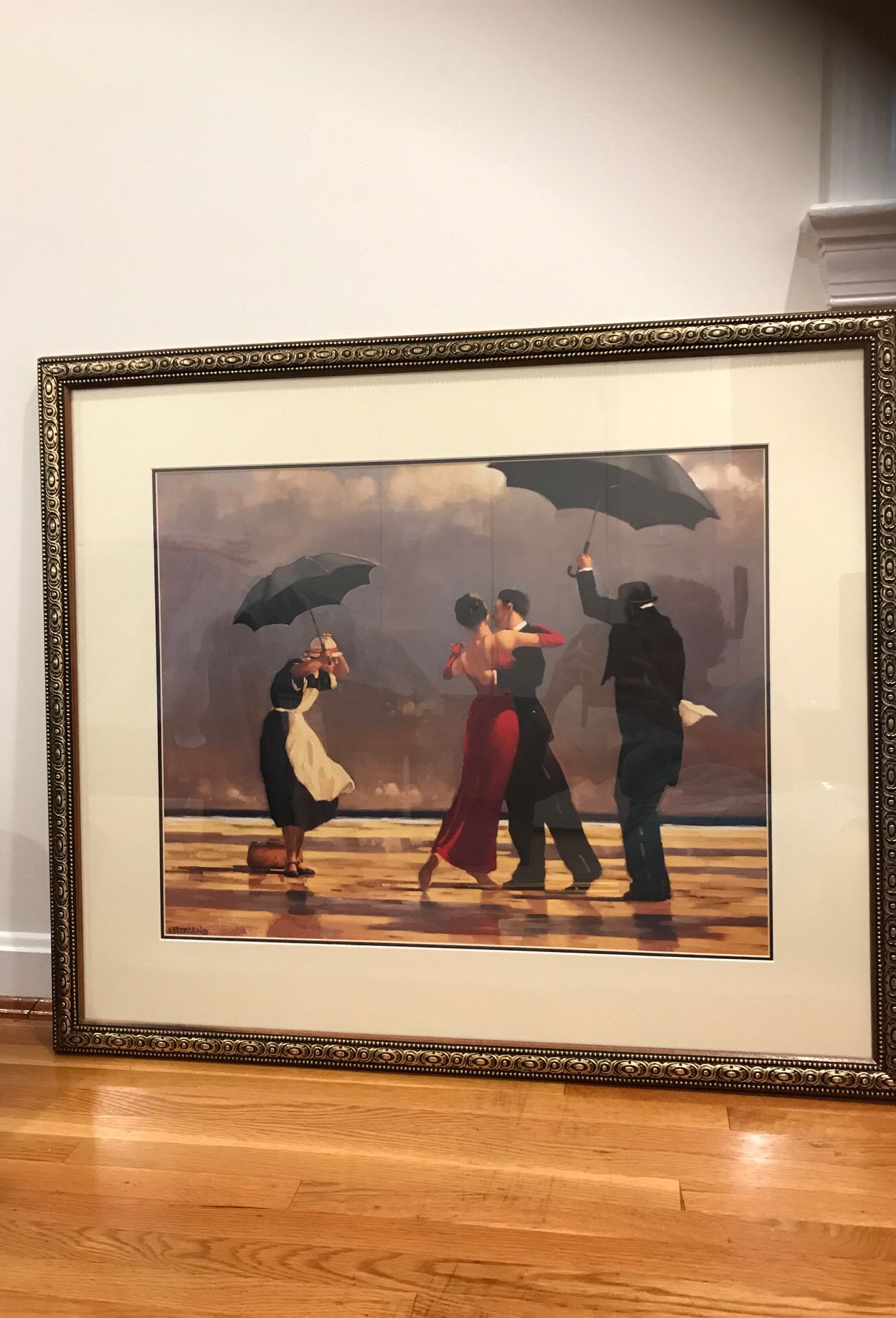 The singing Butler framed art