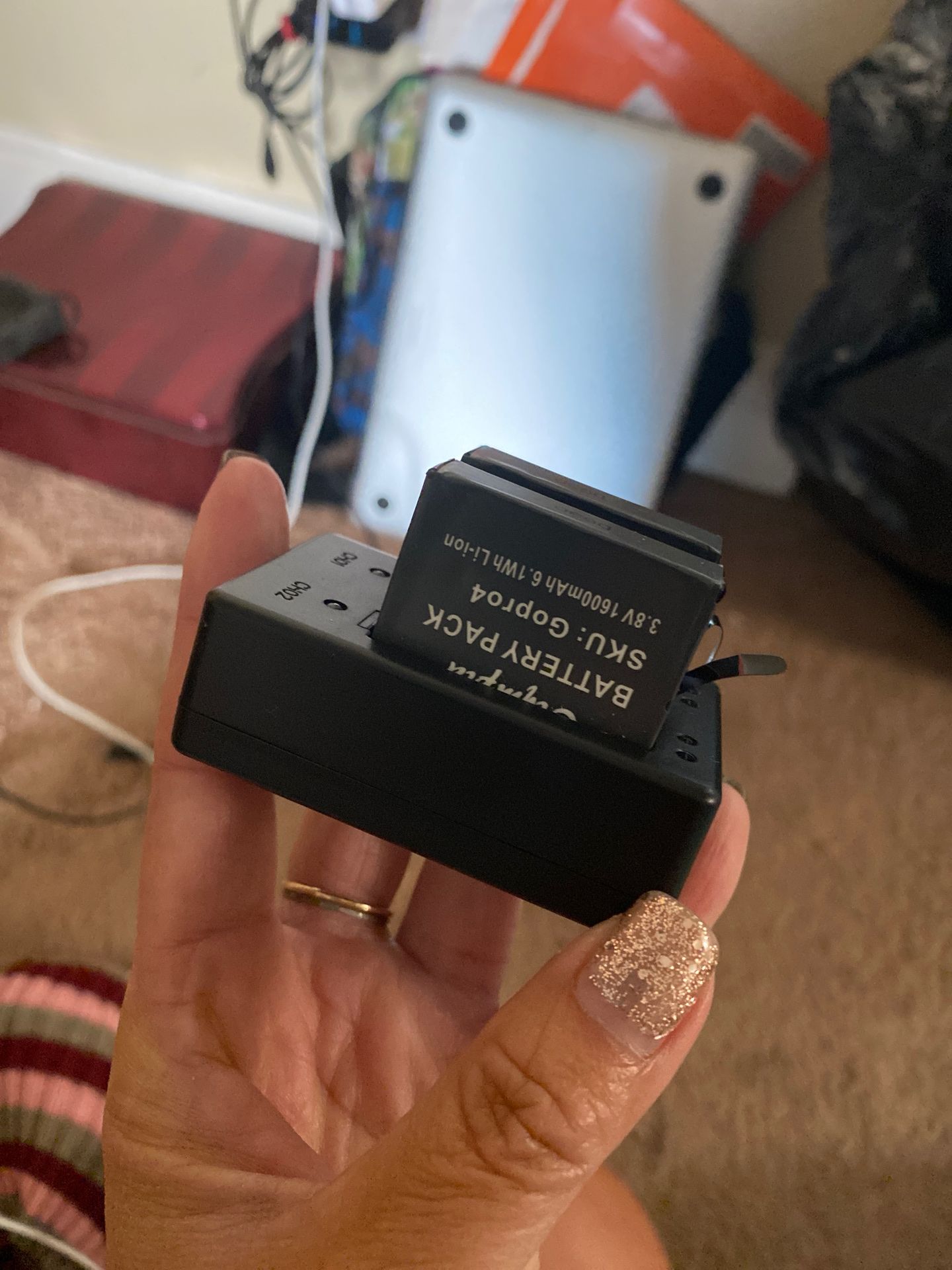 Go Pro batteries and charger
