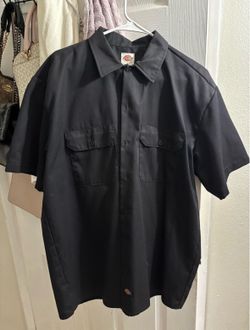 black dickes button up