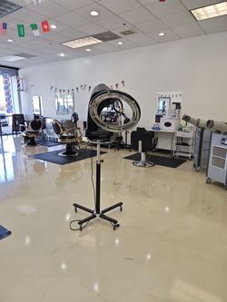 Salon infrared hair processor