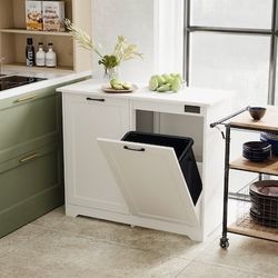 LUCKY ONE Contemporary/Modern White Sideboard