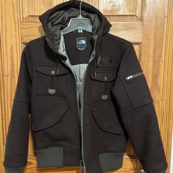 North Face brown jacket