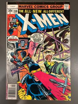 UNCANNY X-MEN #110 🔥  Phoenix Jean Grey Joins the X-Men Marvel 1978
