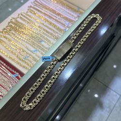 10k Gold Chino  Chain