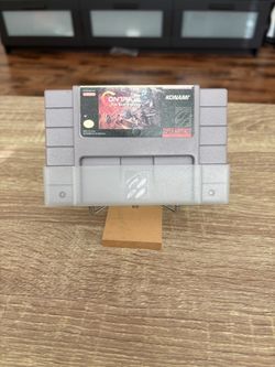 Original Super Nintendo (SNES) Game Contra III: The Alien Wars