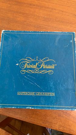 Vintage Trivial Pursuits game