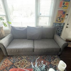 Sofa - Gray - Good Condition 