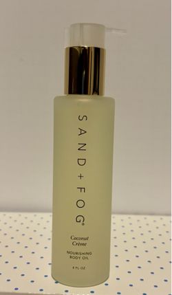 SAND + FOG Coconut Creme Nourishing Body Oil, 4 fl oz