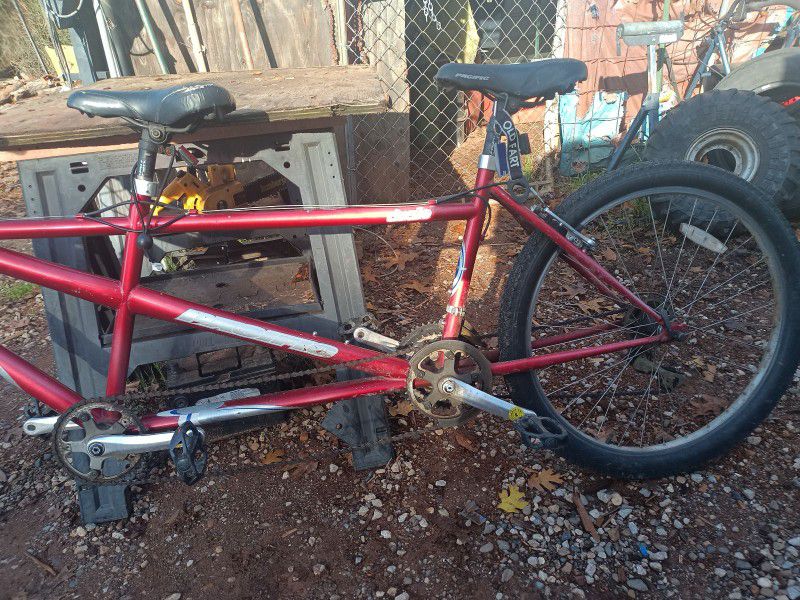 Two[(2)]-Seat DOUBLE SEATED bicycle for sale - $225 (Shasta Lake)

