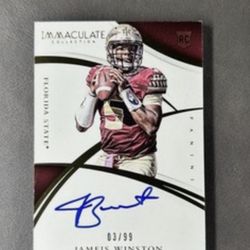 Jameis Winston Rookie Auto 