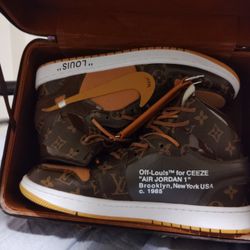 Louis Vuitton Nike Air Force 1s Collab