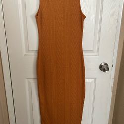 Burnt Orange Dress