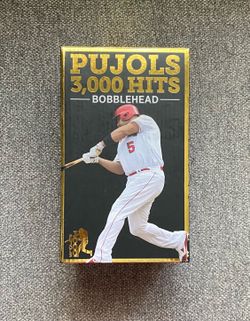 Albert Pujols 3,000 Hits Bobblehead LA Angels 6/2/2018 | New, Never Displayed