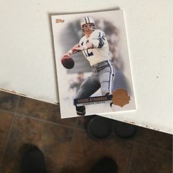 Roger Staubach Card 