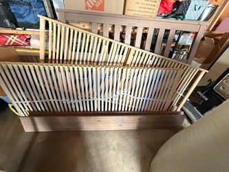 Queen size frame and mattress