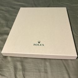 Rolex Green Notepad