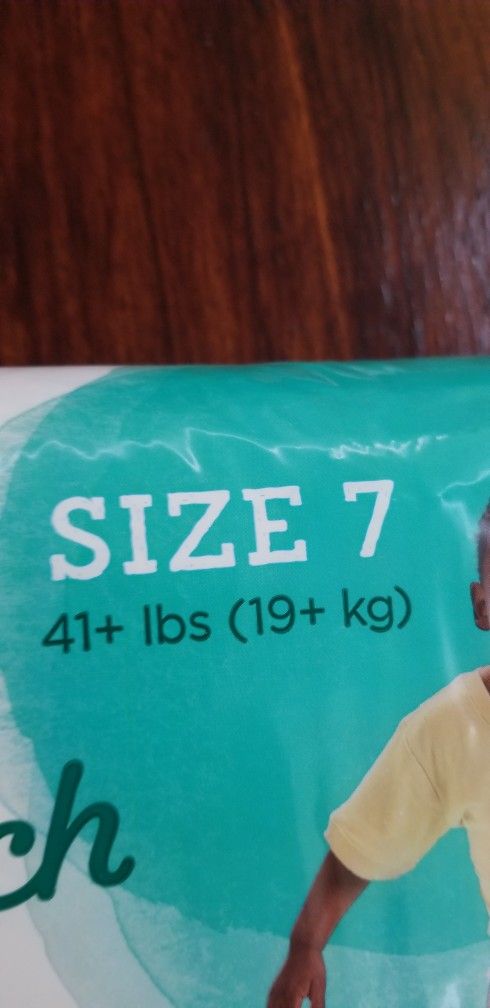 Diapers size 7, 20 Pieces 