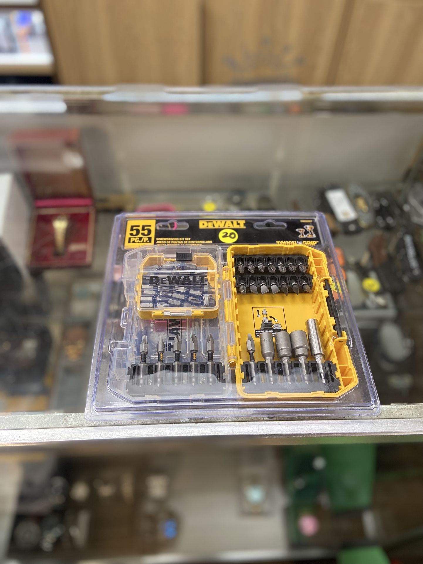 Dewalt 55pc Tough Grip Screwdriver Kit