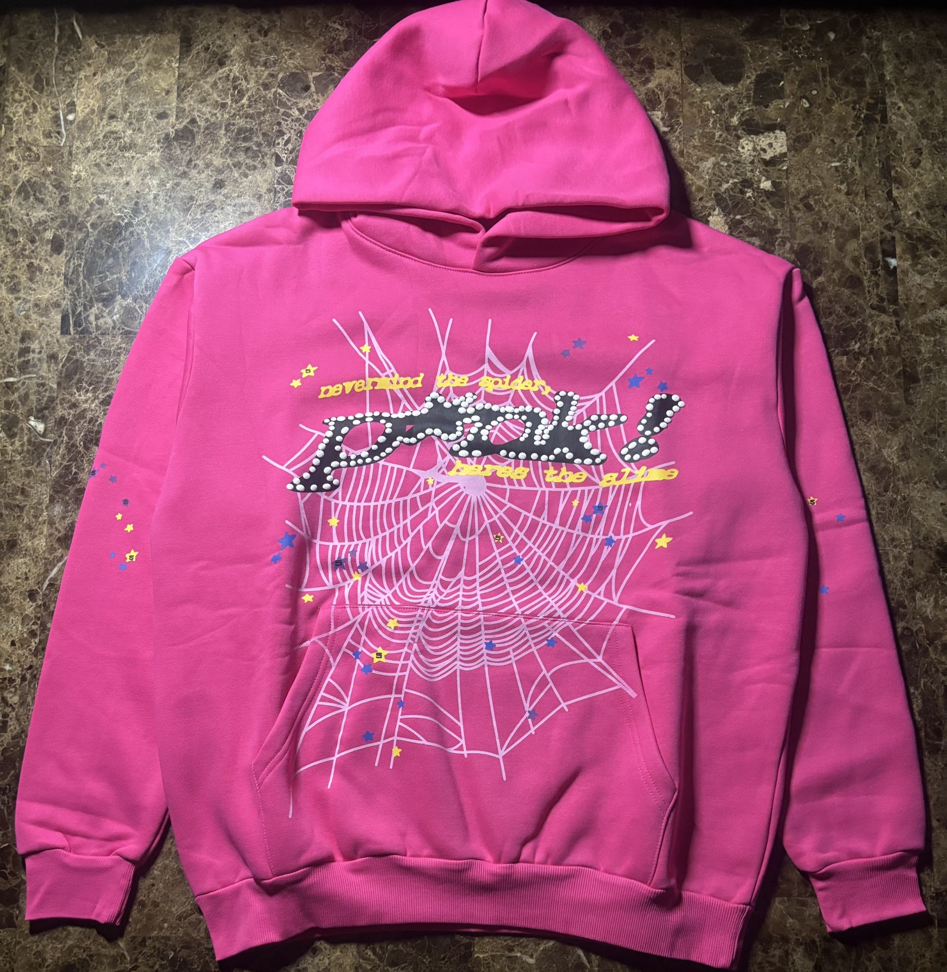 Sp5der P*NK Hoodie