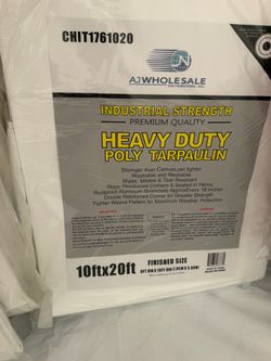 Lona heavy dury 10 x 20 ft