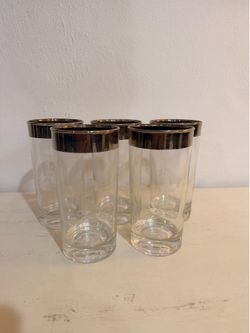 Dorothy Thorpe "Flying F" highball glass