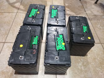 New BATTERY - STARTING - GROUP: 31S - 12V - CCA: 950.  $90 cash each.
