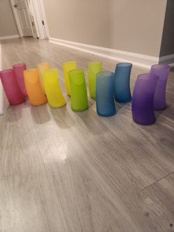 Colored Glass Drinkware