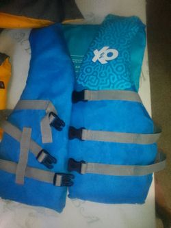 Smaller adult size life jacket