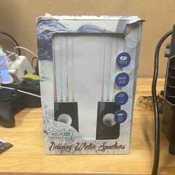Dancing Water Speakers (for PC or Desktop)
