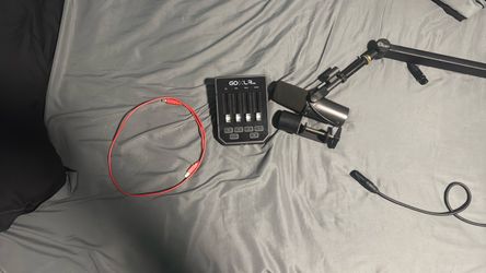 SHURE SM7B + GOXLR MINI + BLUE YETI BOOM ARM