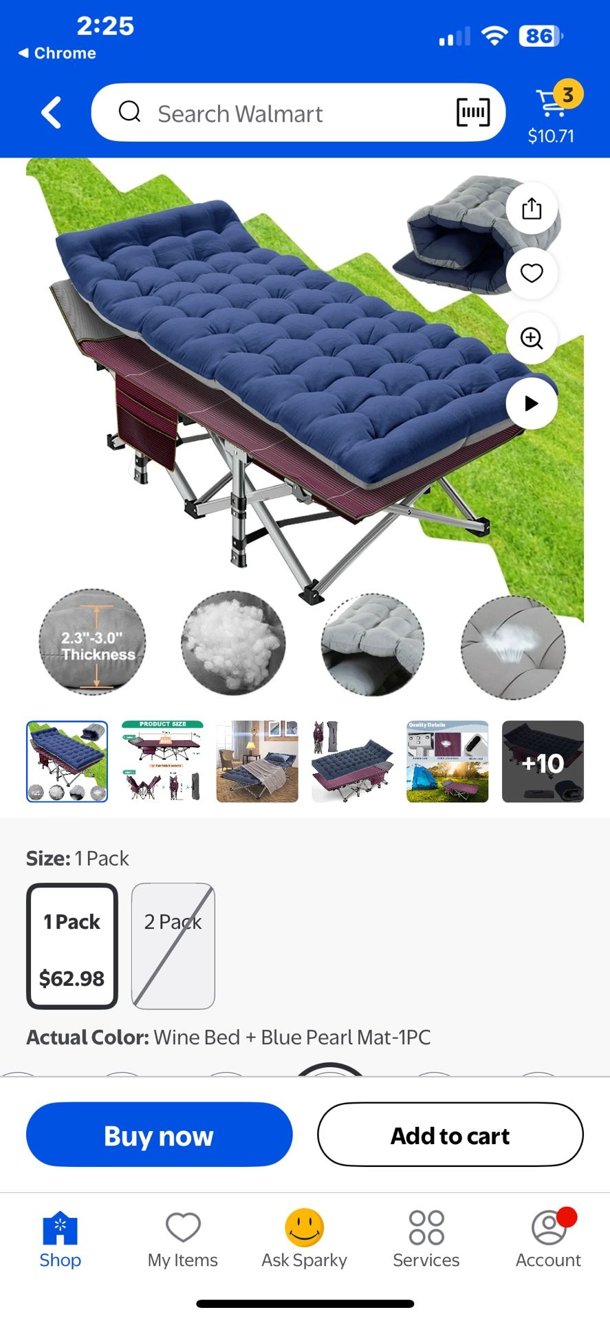 Camping Cot For Adult