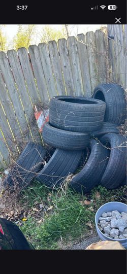 Free Tires (also Good For Outside Projects)